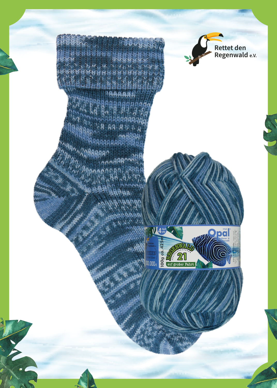 Opal Rainforest 21 4f. 100g.