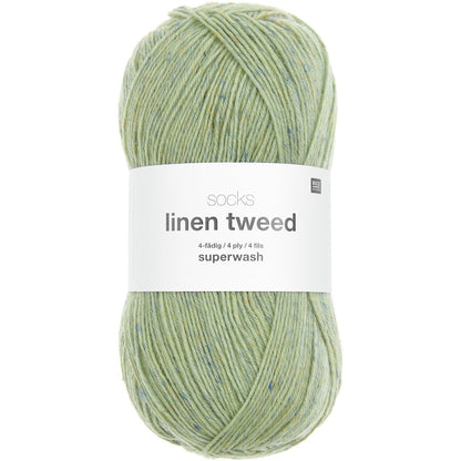 Socks Linen Tweed 4-ply