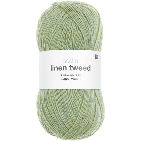 Socks Linen Tweed 4-ply