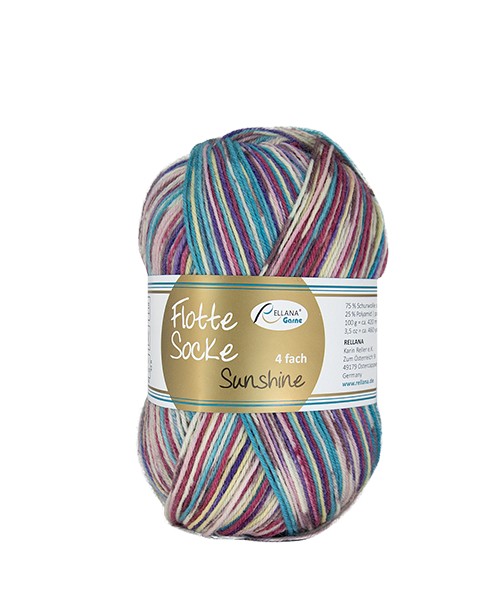 Flotte Socke 4f. Sunshine