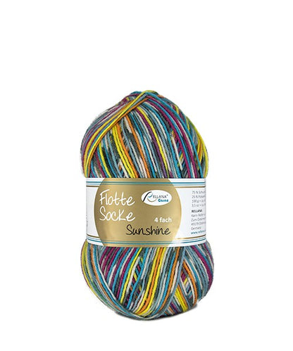 Flotte Socke 4f. Sunshine