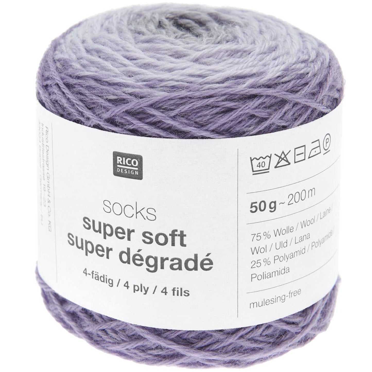 Socks Super Soft Super Dégradé 4-thread