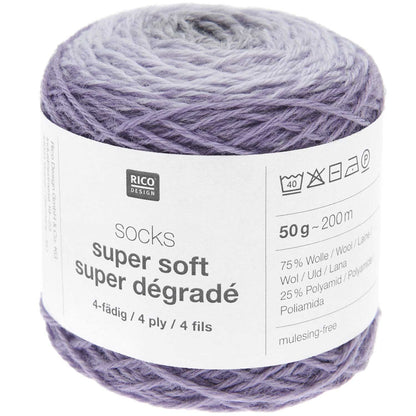Socks Super Soft Super Dégradé 4-thread