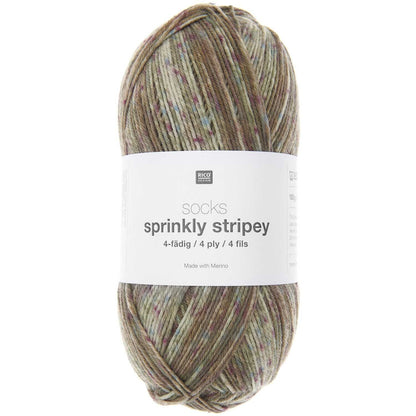 Socks Sprinkly Striply 6-ply 150g 400m