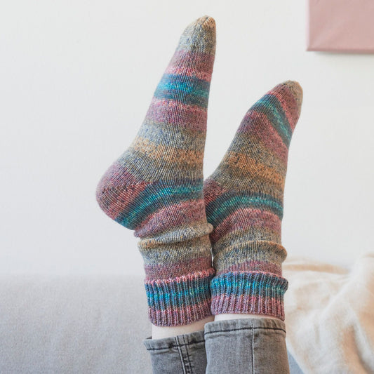 Socks Sprinkly Striply 6-ply 150g 400m