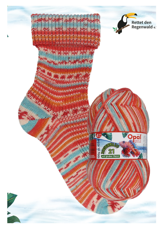 Opal Rainforest 21 4f. 